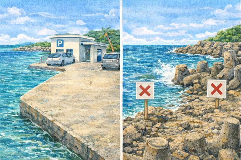 釣り場選びのコツ：初心者は「足場・トイレ・駐車」を最優先