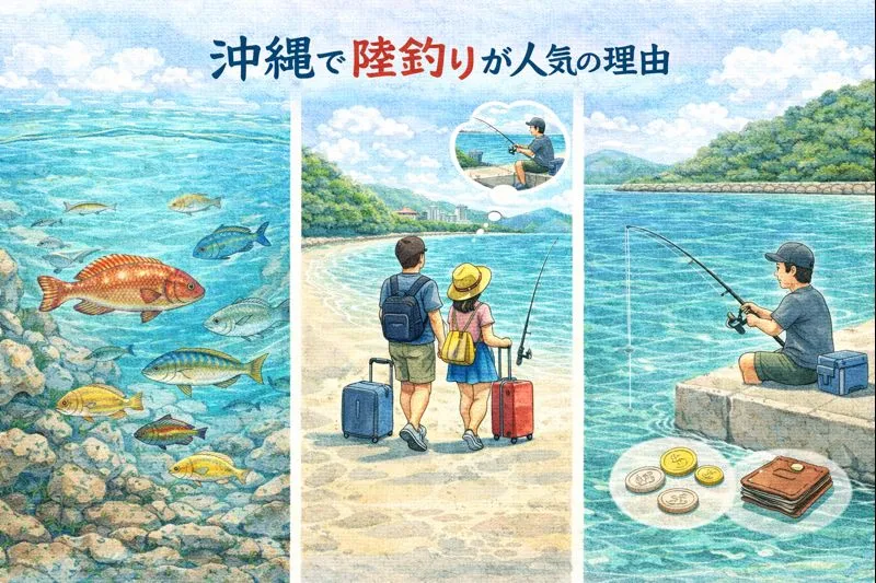 沖縄で陸釣りが人気の理由
