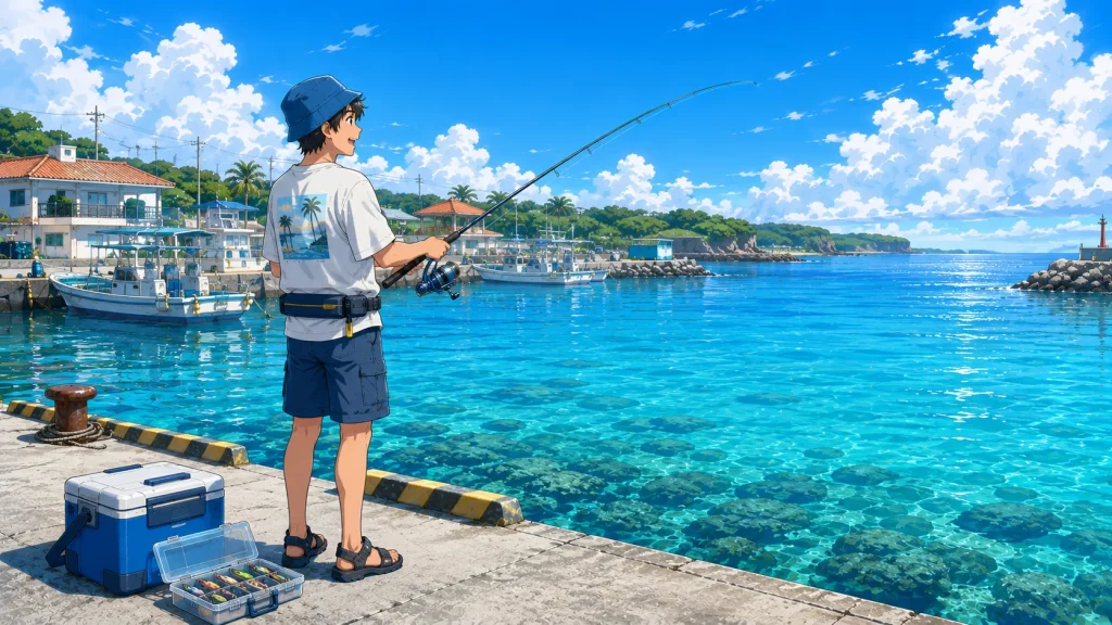 釣具一式レンタルを活用したイメージ画像